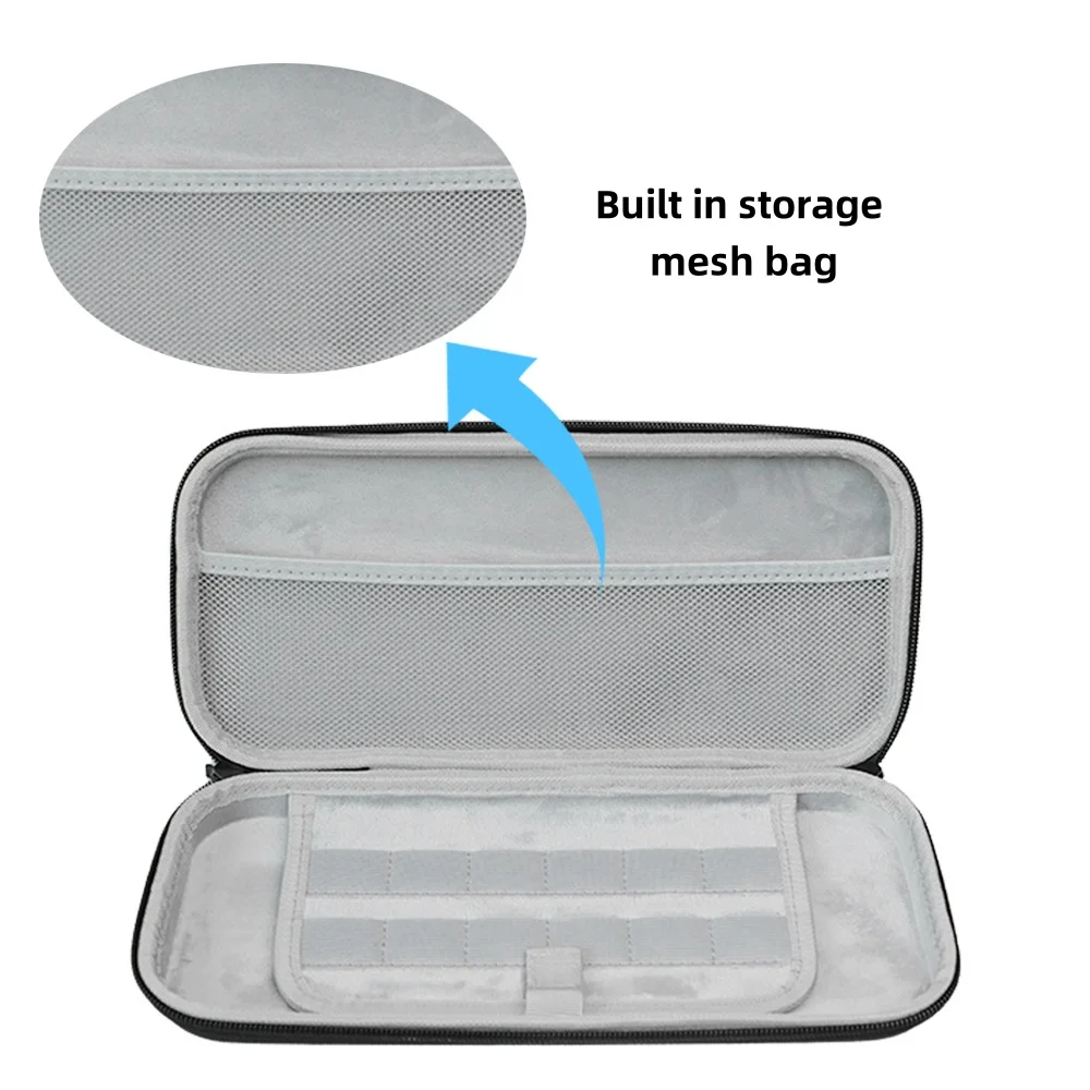 product laudtec lightweight portable shockproof oxford fabric soft storage case for switch 2 with handheld zipper protective bag 1680d-6