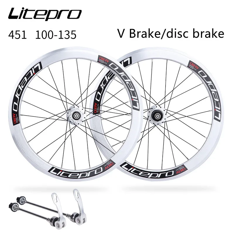 Bicycle Litepro 20 Wheelset Folding Bike Litepro Aero S42 Litepro