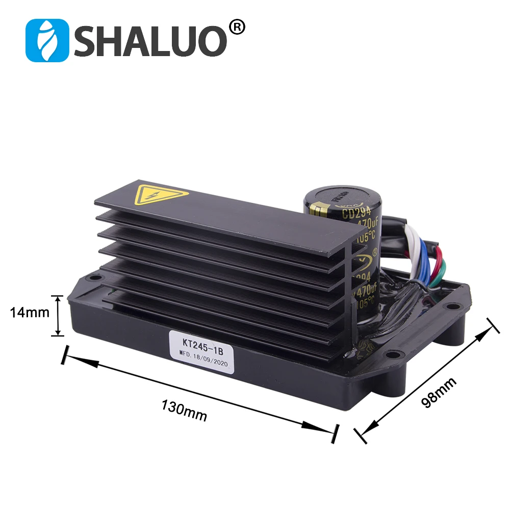 KT245-1B Eenfase Avr Automatische Voltage Regulator Borstel En Borstelloze Generator Stabilisator Richter Module 8-15KW 8 Draden