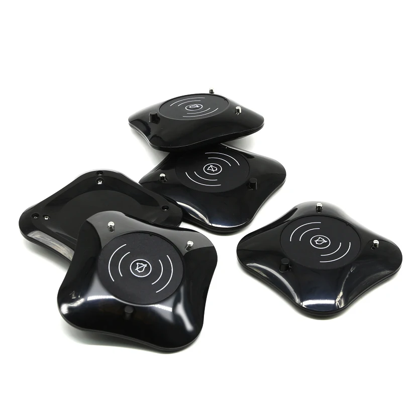 WirelessLinkx Restaurant Beeper Buzzer Queue Customer Guest 10 Wireless Pager System for Clinic Coffee Shop Church Food Truck