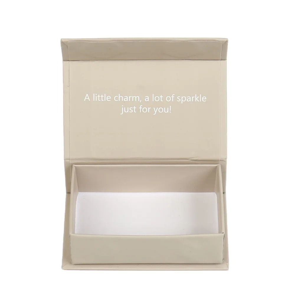 กล่องของขวัญแบบพับสไตล์หนังสือพร้อมฝาปิดแม่เหล็ก สามารถปรับแต่งโลโก้ได้ ใช้สำหรับบรรจุน้ำหอม ทำจากกระดาษแข็งคุณภาพสูง