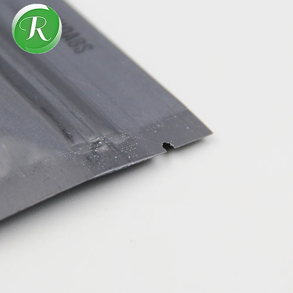 Custom Print Biodegradable Mylar Powder Packaging Plastic Bag for Leisure Food with Ziplock Spot UV Barrier Pouch
