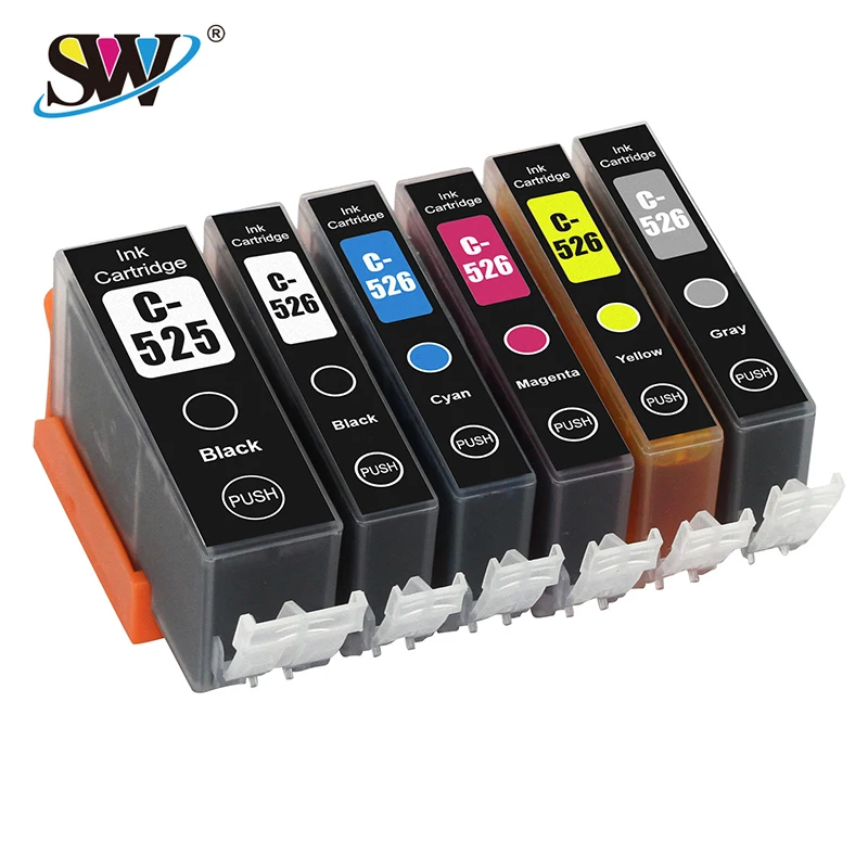 fop Juego de cartuchos para impresora Canon MG5150/MG5250/MG6150/MG8150/IP  4850/MX 885/IX