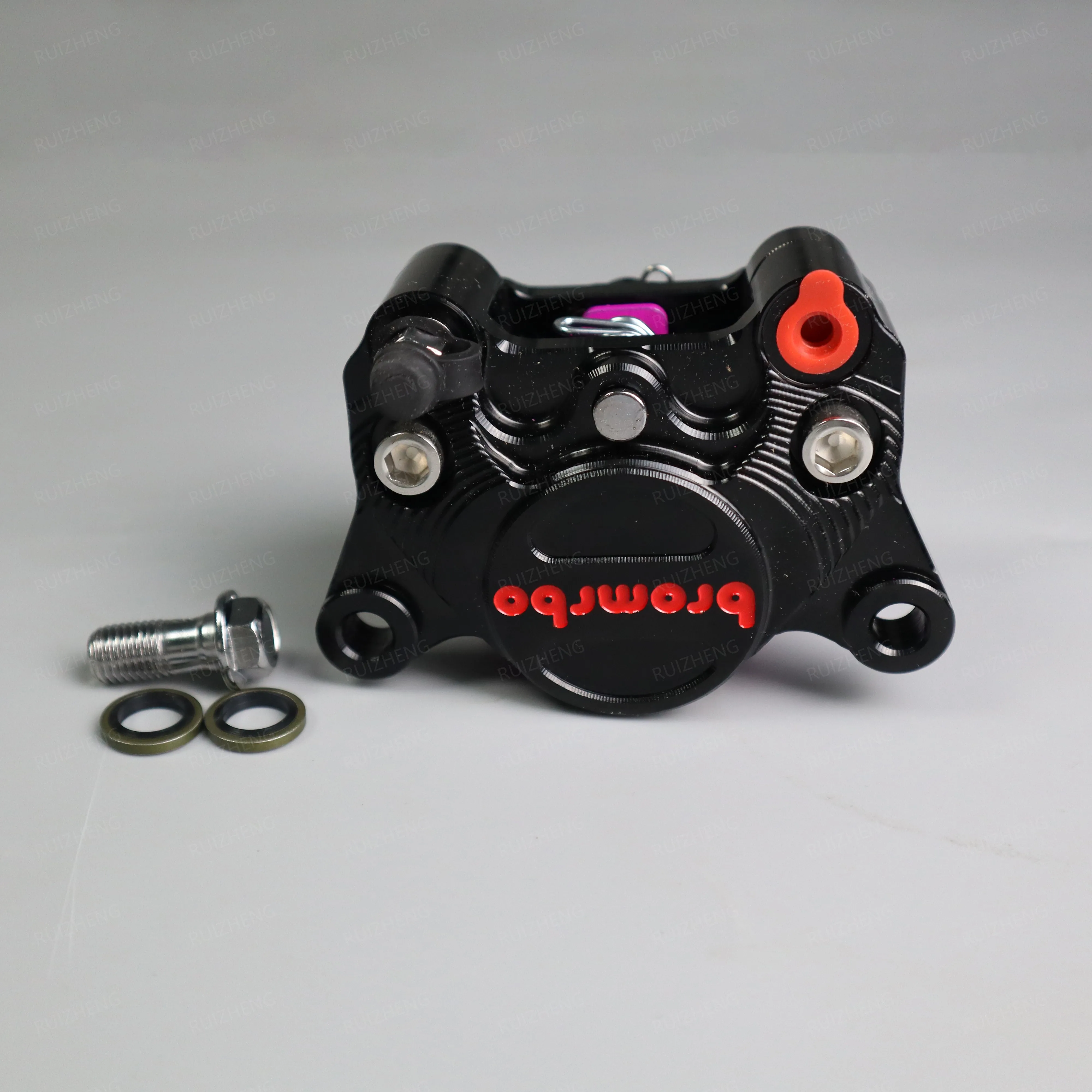 Motorcycle Front Hydraulic Brake Calipers Assembly Pump Master Cylinder BrakePad