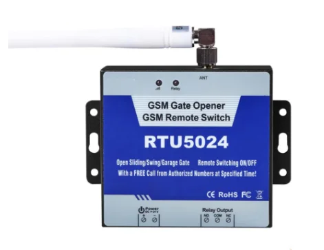 2G Control Gate Free Call Relay Switch Wireless Remote Control Door Operator RTU5024