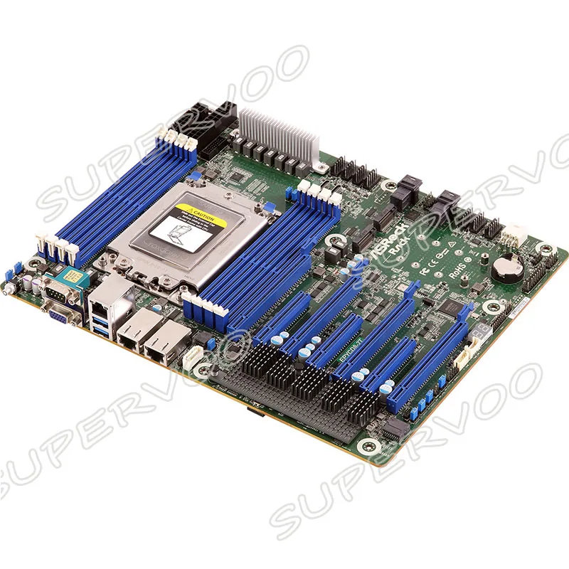QNAP パソコン Supermicro MBD-H11SSL-I-O Socket SP3/ System on Chip/ DDR4/  SATA3＆USB