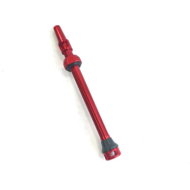Premium Universal Bicycle Valve Stems Aluminum Alloy Titanium Brass for Tubeless Bike with Presta French Tyre Handlebar Position