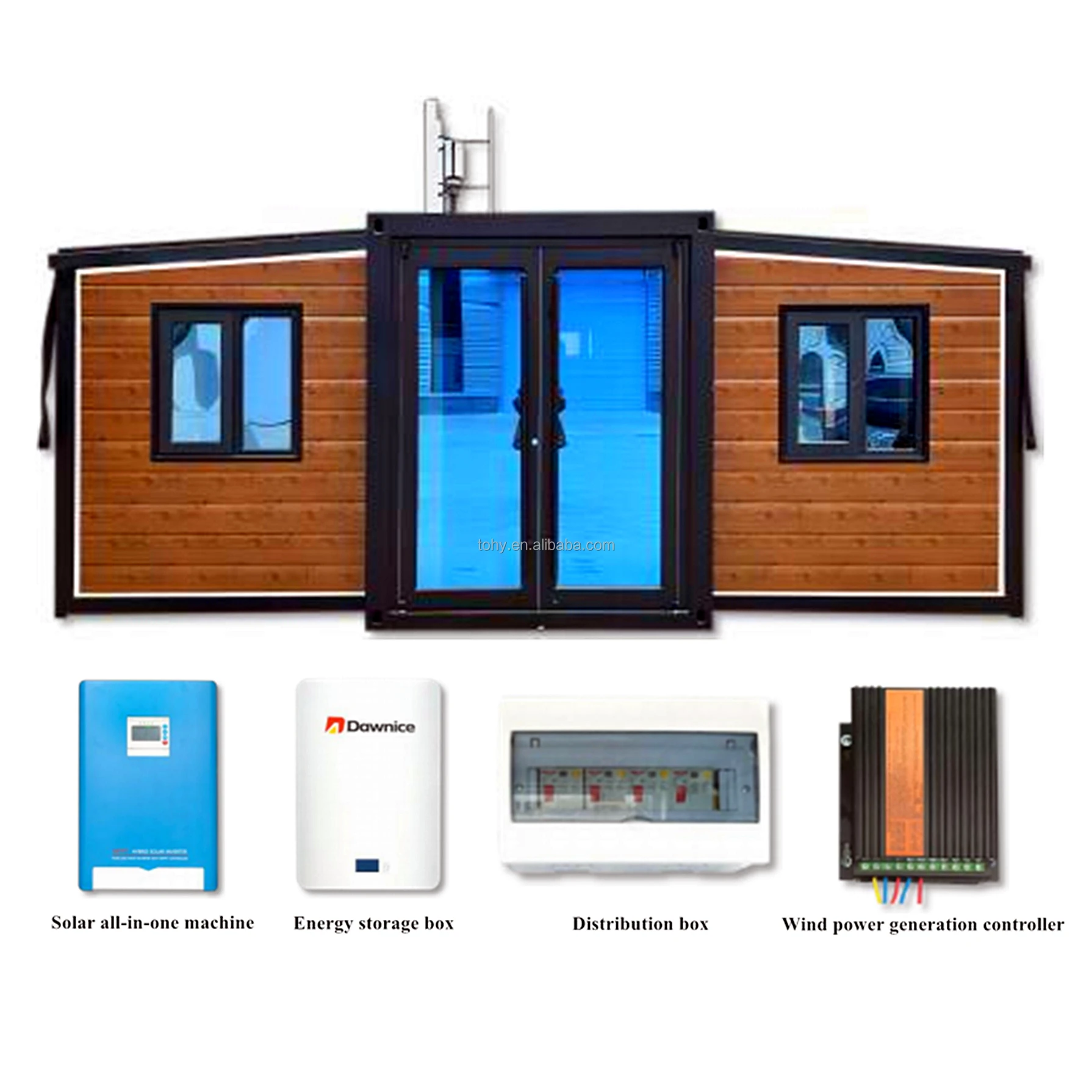 20ft 40ft Tiny Modern Mobile Homes Luxury Houses Expandable Modular ...