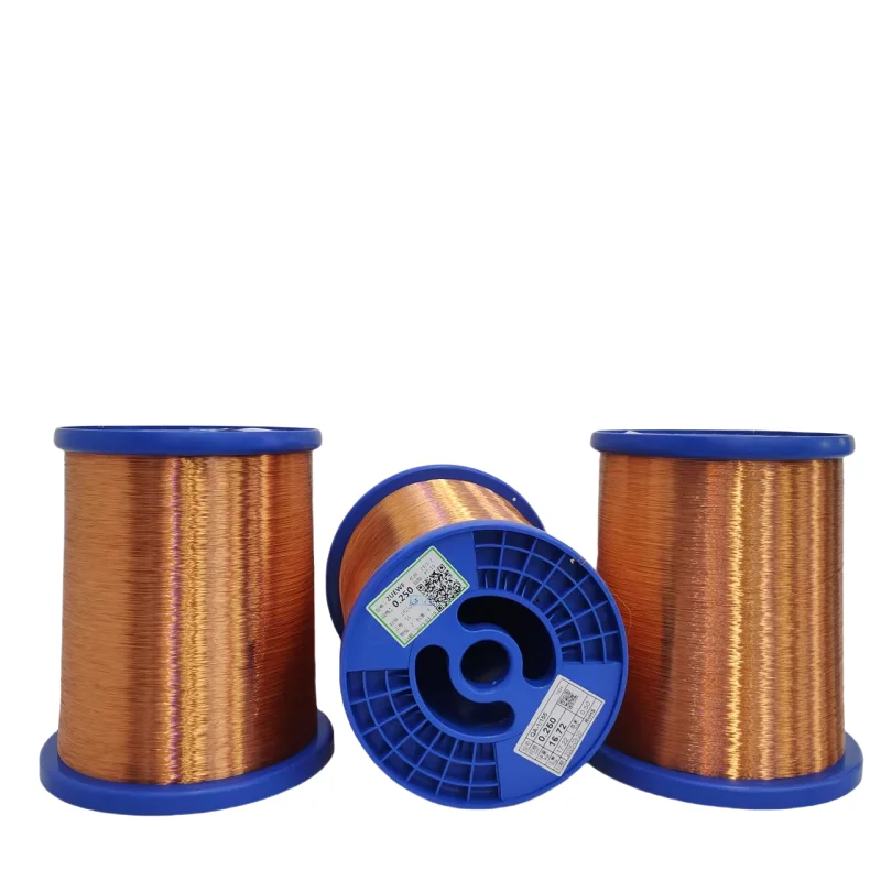 0.290MM Madhara ya Ndogo ya Umeme ya Simu ya Chuma ya Gundi ya Polyurethane ya Kuweka Mavumbi ya Magnet Coil Wire Enameled Cable for Windings