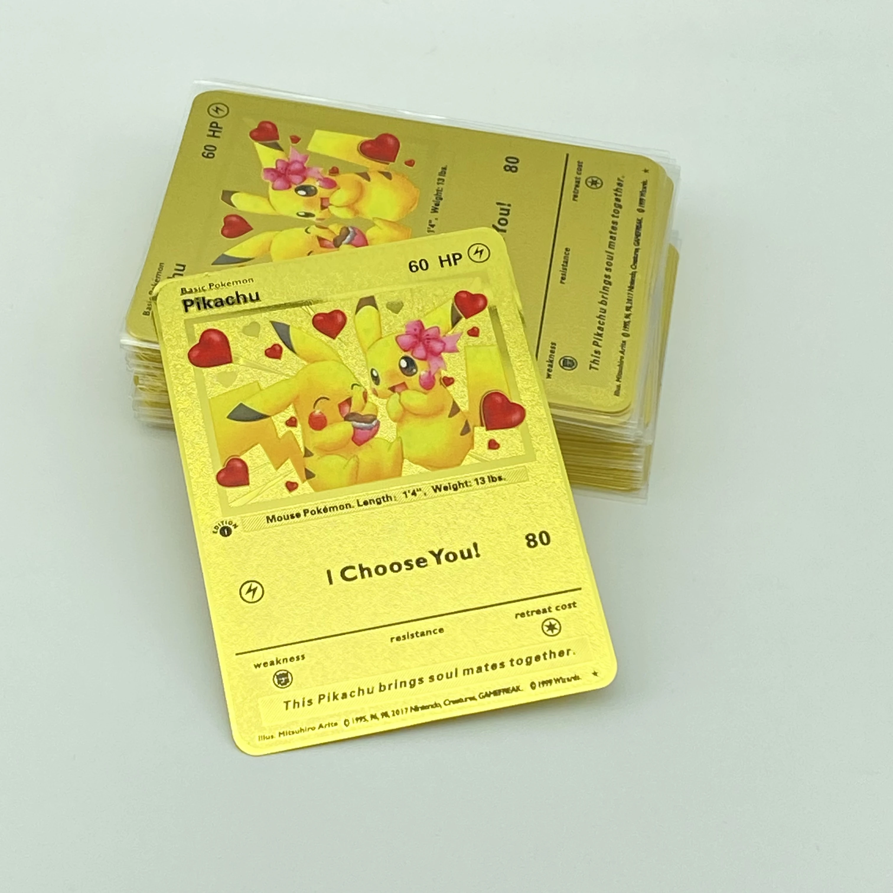 pokemon pikachu metal card Pokemon Celebrations Classic Collection Pikachu #58 [Metal Card]