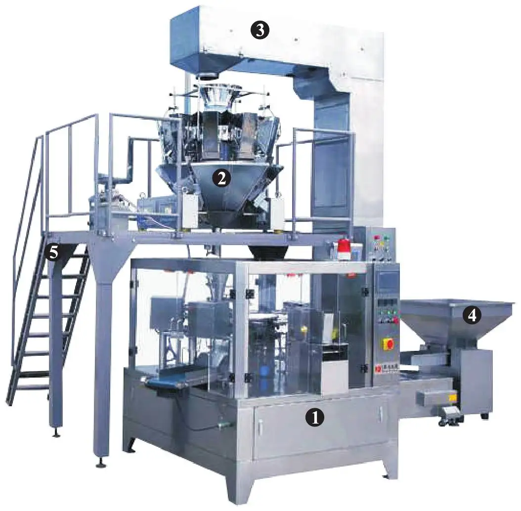 Detergent  Laundry Washing Powder Automatic Weighing Filling Packaging Machine Pillow Bag Packaging Machine