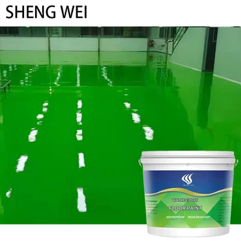 Water-based epoxy floor paint, cement floor paint, waterproof, abrasion-resistant domestic and outdoor floor paint20-1000kg