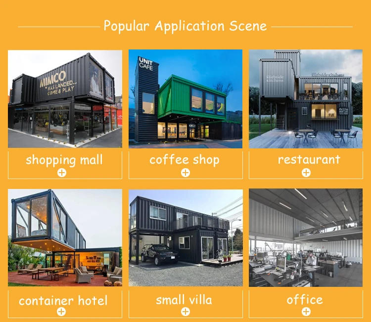 Moveable Store 20ft Movable Container Shop - Modern Prefab Convenience Store