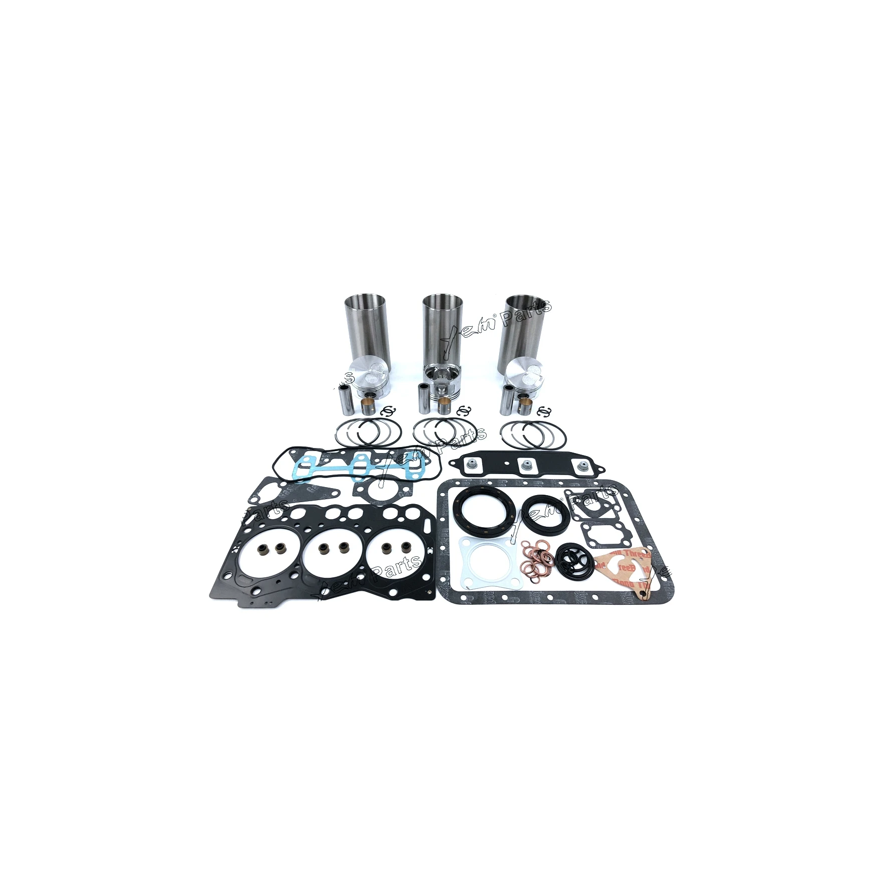 3TNV88 Overhaul Kit With Cylinder Gasket Piston Ring Liner Kit Bearings Valves Set for Yanmar Fast Delivery Engine Parts