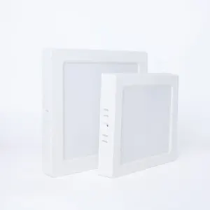 Vertak Warm Neutral White Light Square Led Panel Light Indoor Surface Mounted Ceiling Lamp Led Panel Lights