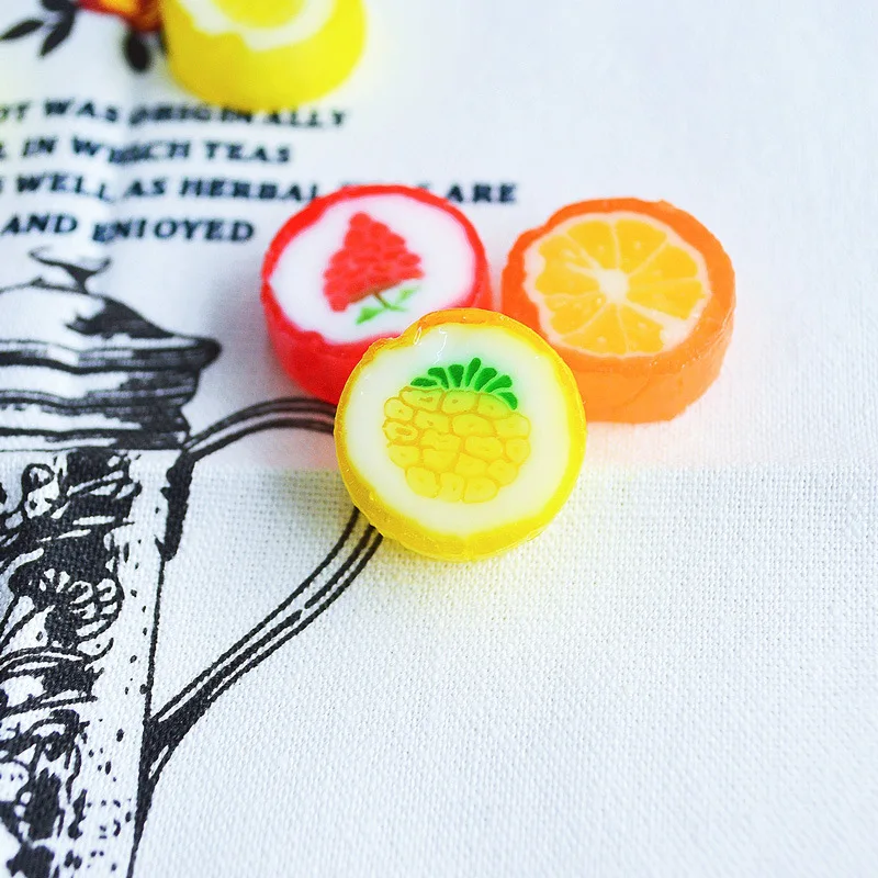 Candy Making Factory Sales 4g Fruit Jelly Flavored Handmade Sliced Hard Candies