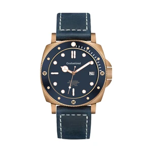 High End Quality Automatic Watches Top Brand 200 Meters Water Resistant Cusn8 Bronze Diver Watch Copper Watch for Men