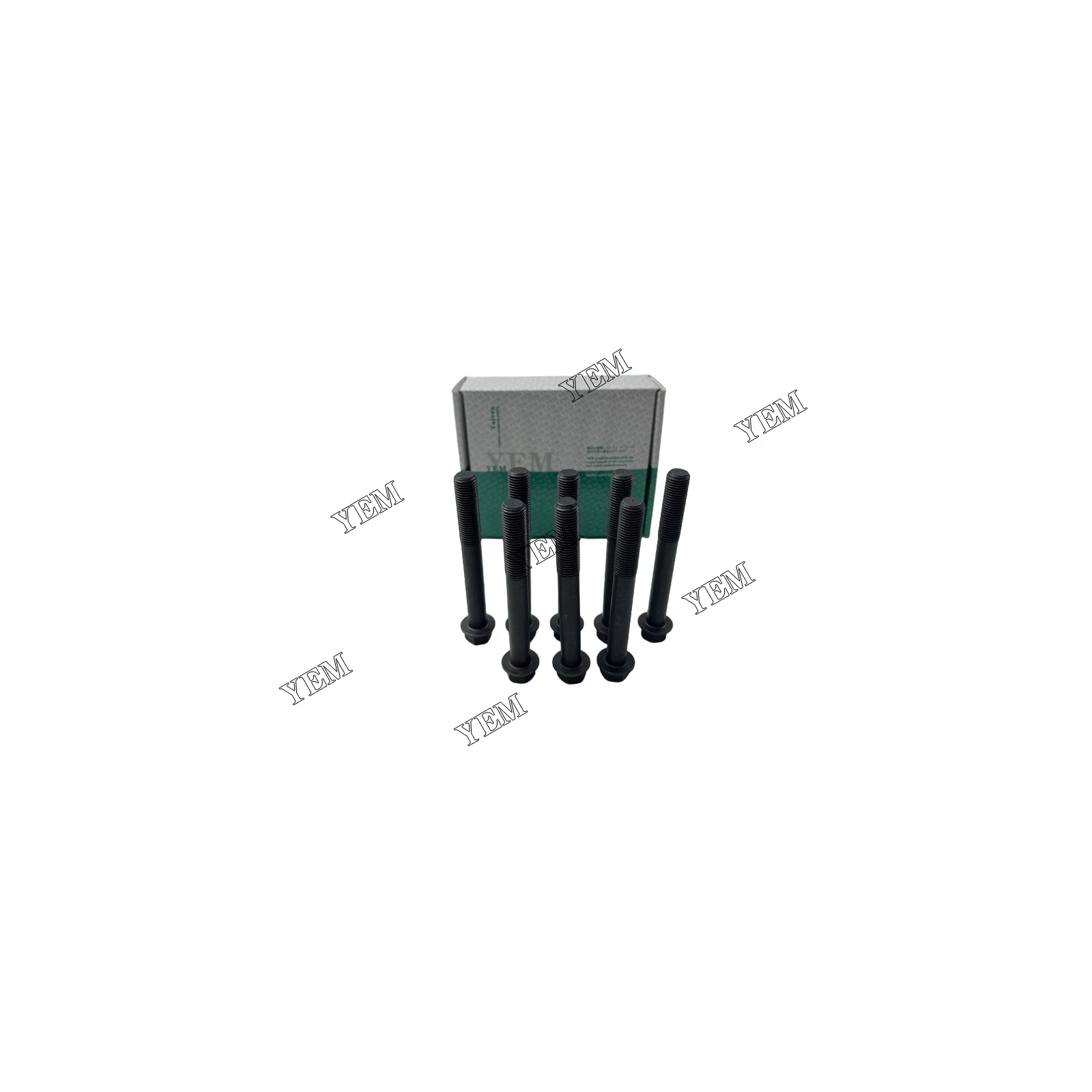 For Kubota V3600 Cylinder Head Bolt Set High Quality Engine Parts