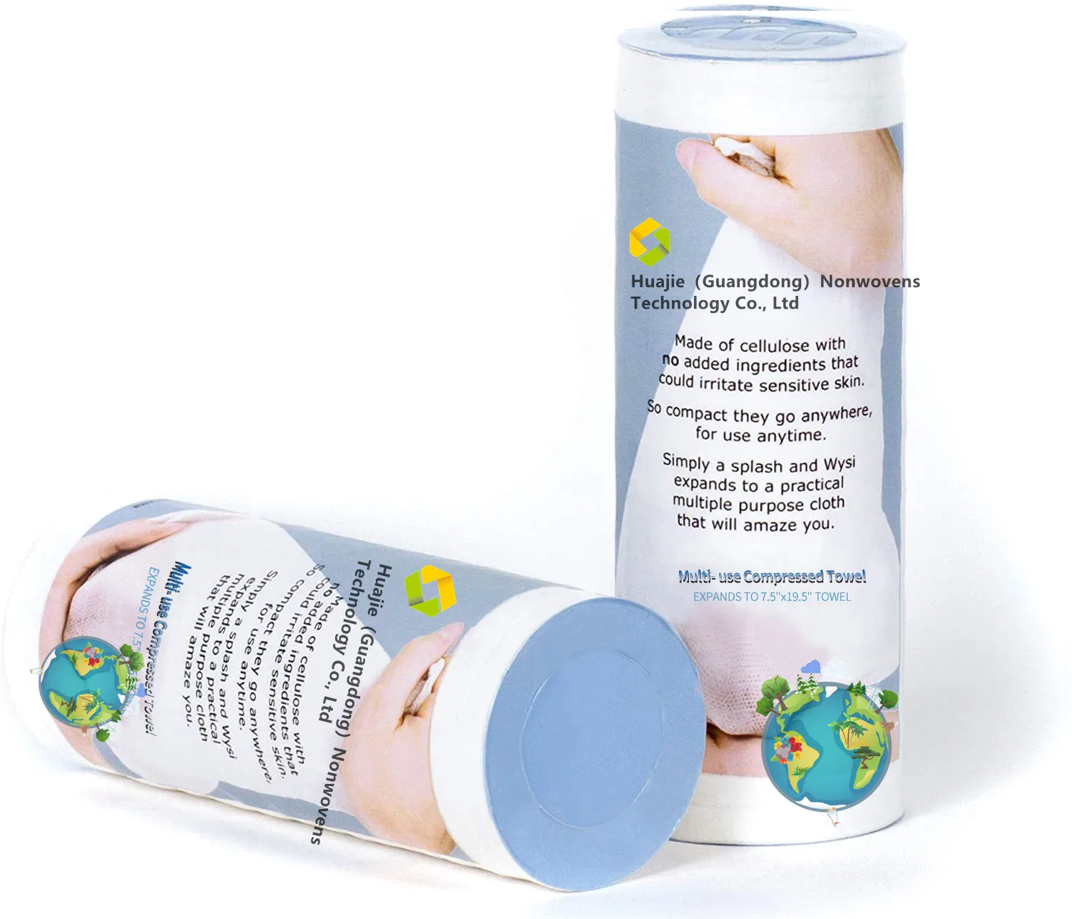 Nature Cotton Magic Towel Compressed Tablet Custom Bamboo Cotton Tissue