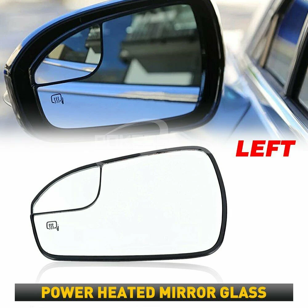 POKESS Parts DS7Z17K707F DS7317T675BD Left Rear View Mirror Glass for ... — 2