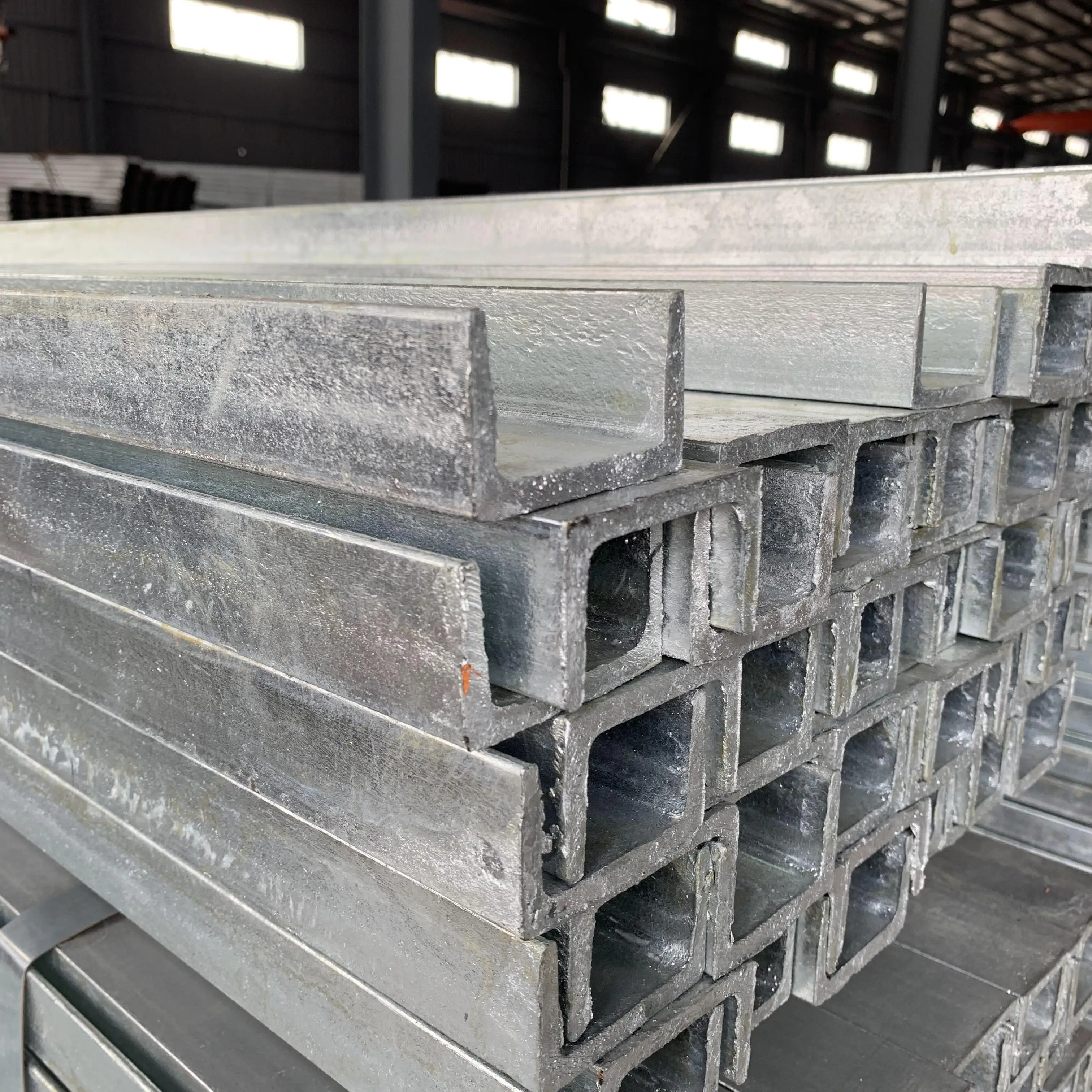 Hot Dip Galvanized Profile Dimensions C Type Steel Channel For Supporting System