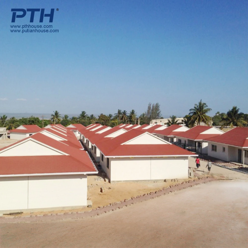 PTH Prefabricated House Fast Build Galvanized Light Gauge Steel Villa Resort