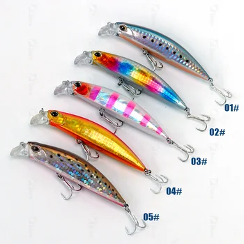 Sinking Lure Saltwater Fishing 95mm 30g Plastic Bait Long Casting Rolling Action Fishing Minnow Baits – Minnow – view 2