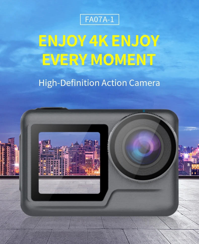 Go Pro Body Waterproof 30 M Wifi 4k 60fps Sports 1080p 7g+ir Lens 360 ...