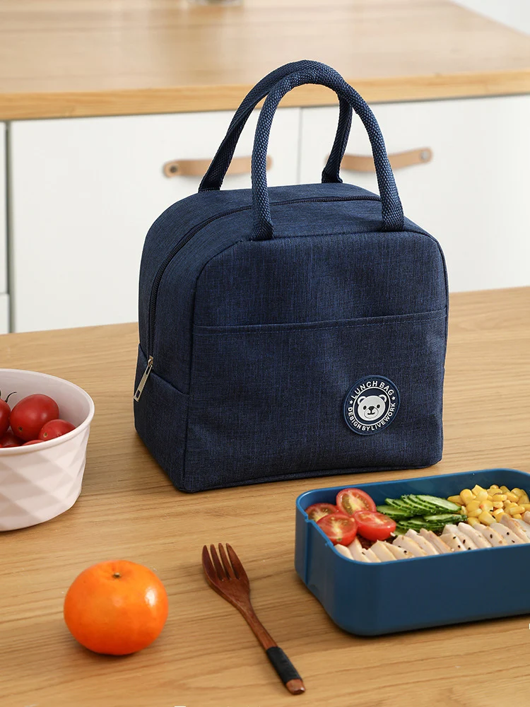 Custom Picnic Bag Thermal Insulated Lunch Box Tote Cooler Handbag ...