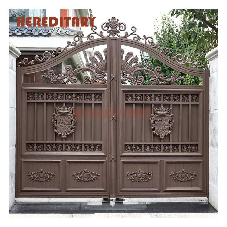 Motorized Driveway Gates and Simple Design Main Gate Design