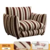 Cotone-lino rosso mattone
