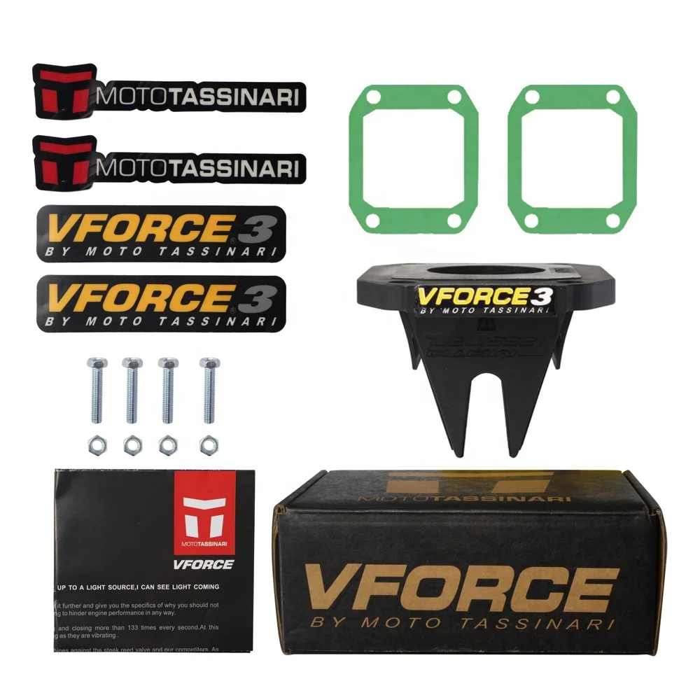 V381s V-Force Vforce 3 リードバルブ カーボンファイバーインレット