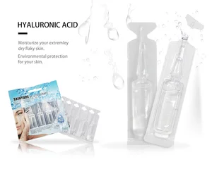 Private Label AMP Mini Hyaluronic Acid Serum Naturals Anti-Aging Lifting Facial Liquid Moisturizing & Repairing