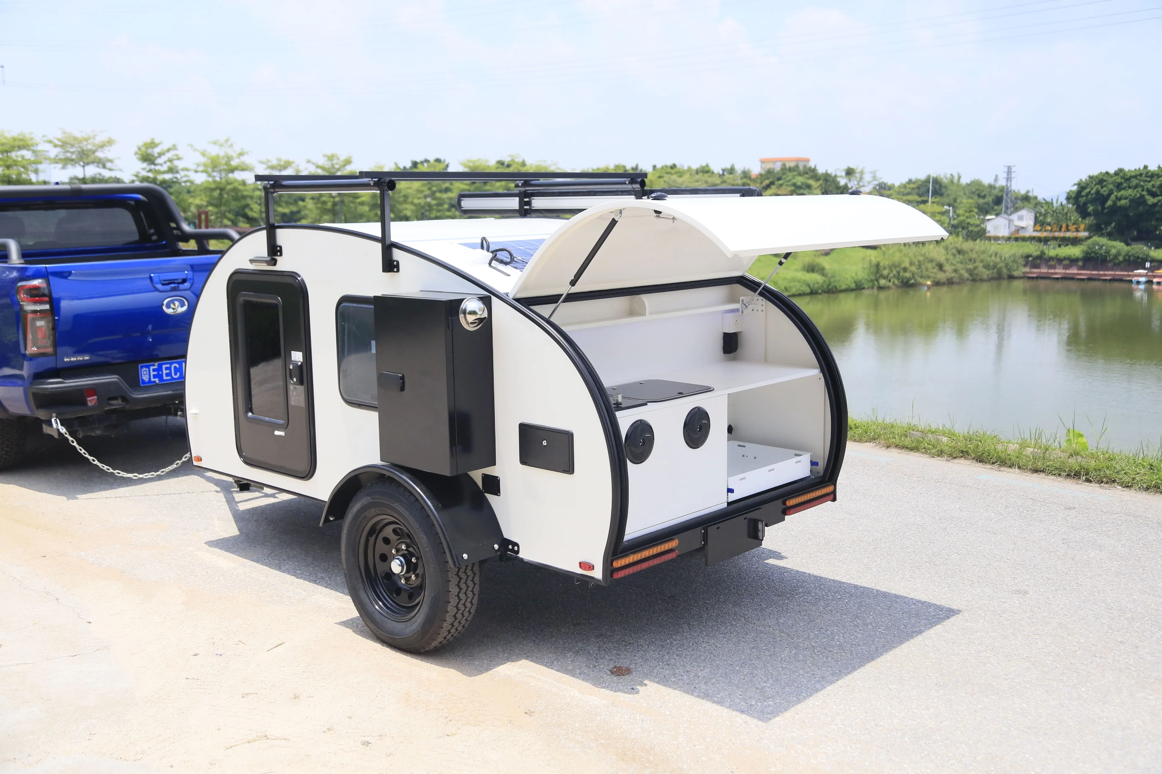 Ecocampor Teardrop Camper Trailer - Offroad Travel Comfort