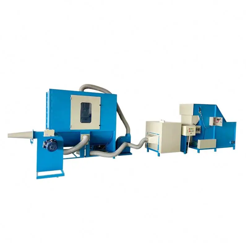 Автоматическая машина для наполнения волокон переработки наполнителя отходов открывания подушек из полиэфирного волокна и