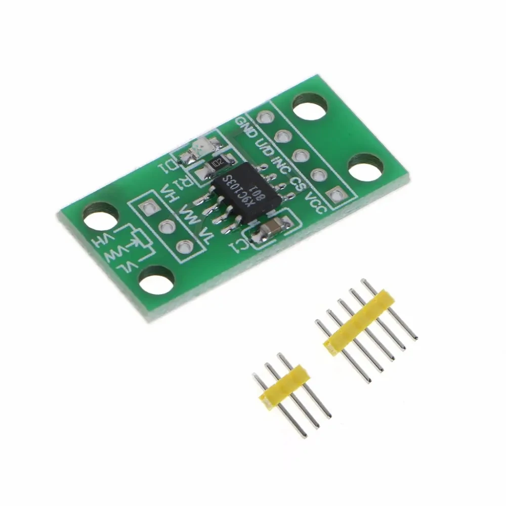 100 Digital Potentiometer module 3V-5V 10k circuit board module X9C103S