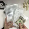 Busta per contanti in PVC satinato