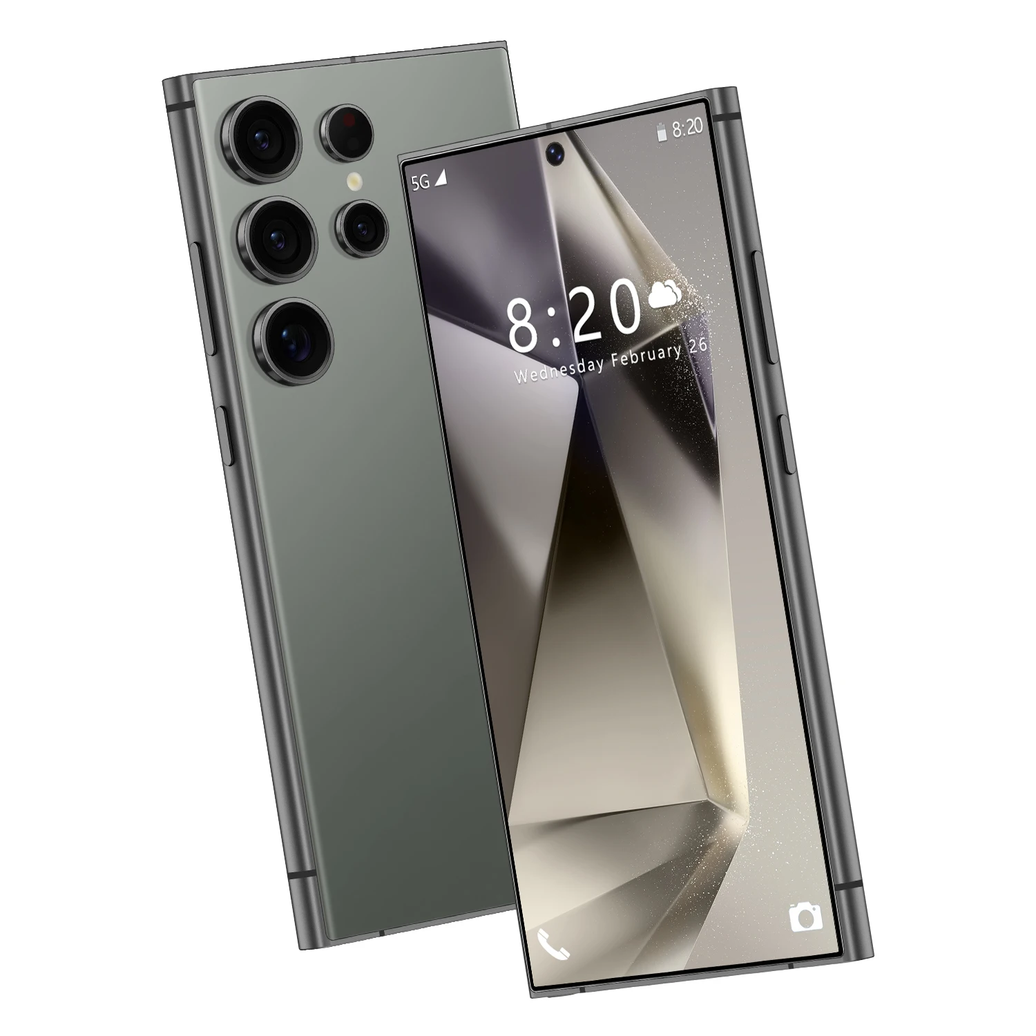 Small Size Touch Screen Phone Smartphone S24 ultra 4GB+128GB Cellphone with Dual Sim Cards HD Camera Clear Images 6g Mobilephone