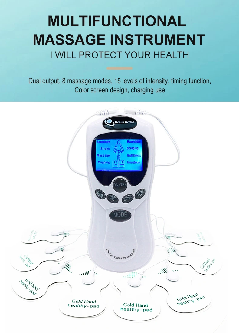 7000 Digital Ems Pulse Muscle Stimulator Physical Therapy Equipment ...