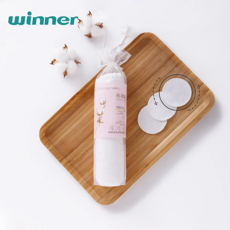 Purcotton Customized Disposable Round Cotton Cotton Face