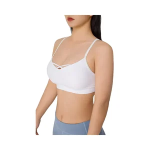 Women's Gym Yoga Leggings 2-Piece Set Wholesale Cheap Price Workout Tube Top Fitness Crop Top  Yoga  Wear