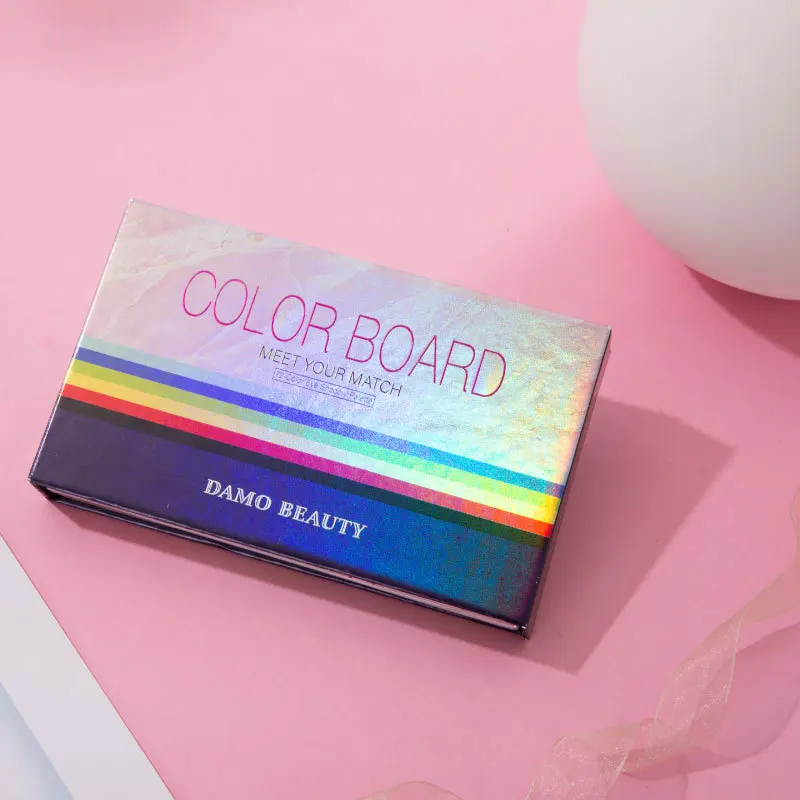 
 OEM Лидер продаж косметика оптом 72 цвета 4 страницы мерцающий и сияющий макияж тени для век Палитра частная торговая марка тени для век  