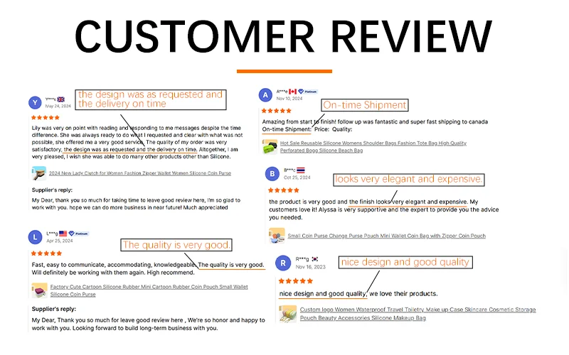 Large Capacity Custom Logo Waterproof Eco-Friendly Home Decor Cosmetic Case Silicone Zipper Portable Makeup Storage Bag factory