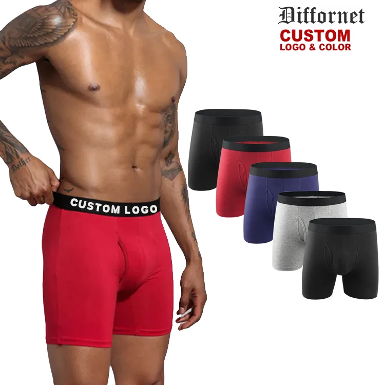 Custom Premium Mens Underwear Boxer Briefs Trunks Bikini With ...