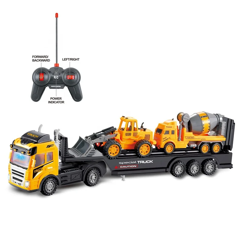 4ch télécommande camion jouets conteneur tête de camion modèle