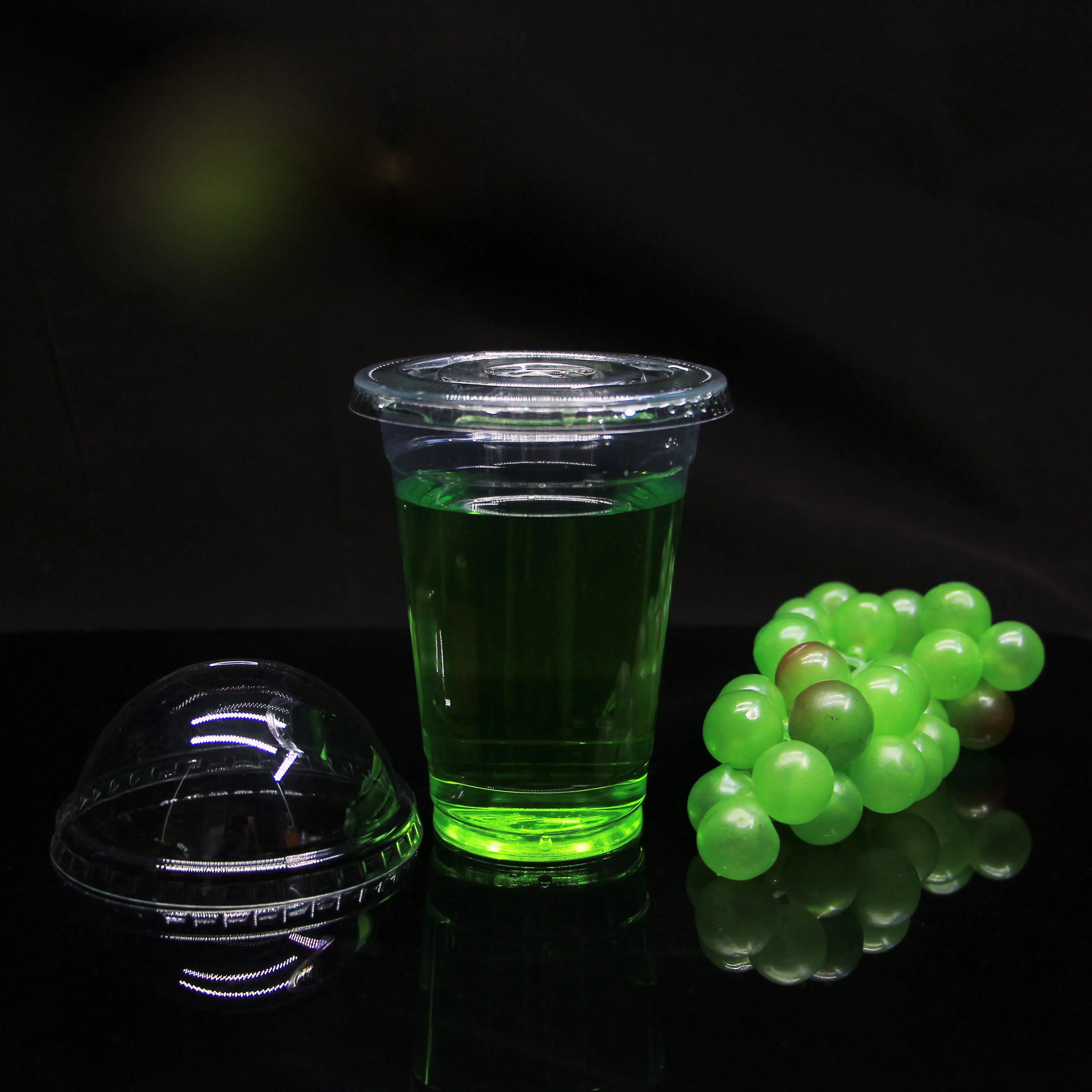 Wholesale Disposable Plastic Cups Wine Glass 10oz 16oz Pet Cups 22 20 10 12  14 16 Ounce Transparent Plastic Cup