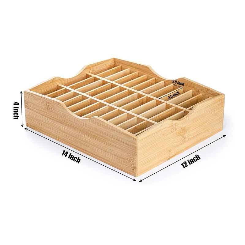 Operitacx Handy Aufbewahrungsbox Holz Mit 30 Fächern Für Klassenzimmer Und Büro Multifunktionale Telefon-Garage Zur Mobiltelefonverwaltung Robuste Und Stilvolle Aufbewahrungslösung