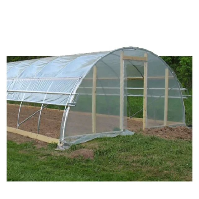 Customized Stable Structure Home Garden Green House Single-Span Metal Frame Agriculture Greenhouses for Plants