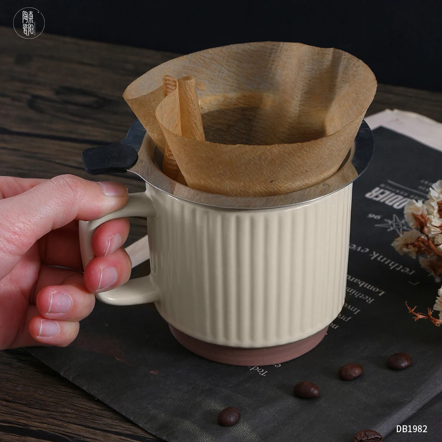 Wholesale Bulk Stoneware Morden Luxury Europe Tea Mug Nordic Custom