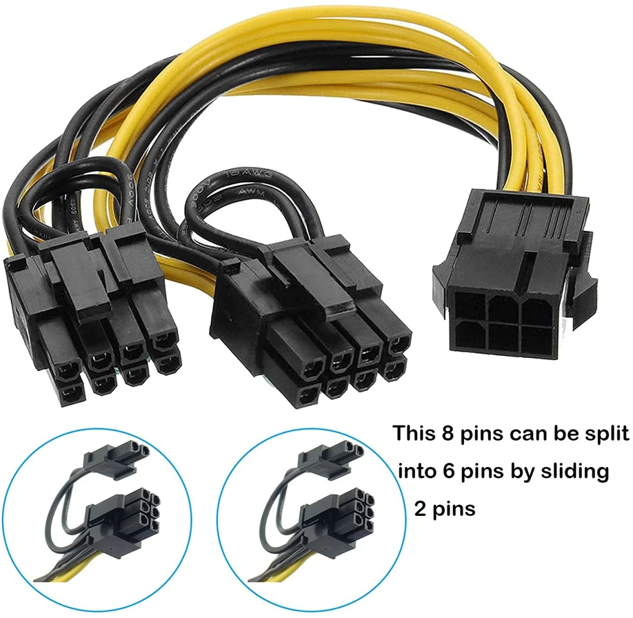 Gfryerty PCI-E 6ピンンデュアルPCIe 8ピン（6+2）PCI Gfryerty PCI-E 6ピンンデュアルPCIe 8ピン（6+2）PCI PCI-E